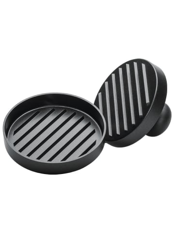 Chef Cuisine Praska w kolorze czarnym do burgerów - wys. 7,5 x Ø 11,5 cm