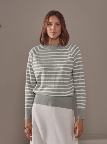 Rodier Sweter w kolorze szaro-białym