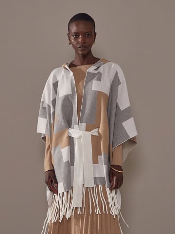 Rodier Cape grijs/lichtbruin/wit