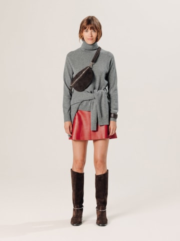 Rodier Kaschmir-Rollkragenpullover in Grau