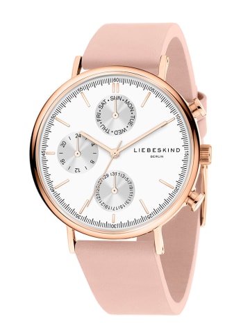 Liebeskind Chronograph in Rosa/ Roségold/ Weiß