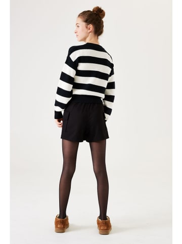 Garcia Pullover in Schwarz/ Weiß