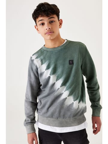 Garcia Sweatshirt in Grau/ Khaki