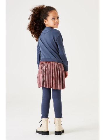 Garcia Jurk donkerblauw/lichtbruin
