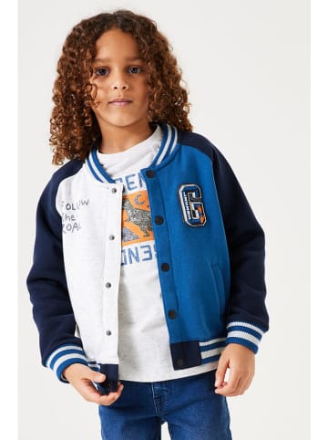 Garcia Blouson blauw/wit