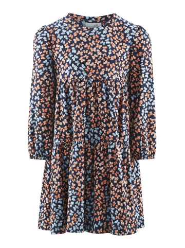 happy girls by Eisend Jurk donkerblauw/meerkleurig