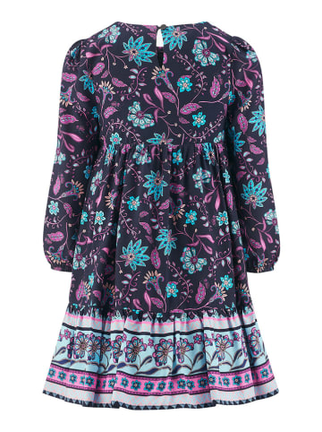 happy girls by Eisend Jurk donkerblauw/meerkleurig