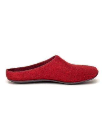 kitz-pichler Hausschuhe "Magicfelt 720" in Rot