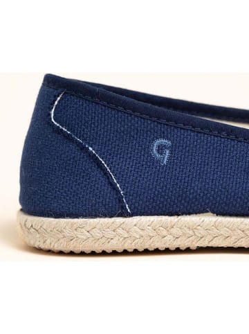 kitz-pichler Espadrilles "Camping Linen" in Dunkelblau