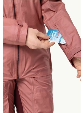 Jack Wolfskin Ski-/Snowboardjacke "Alpspitze Air" in Rosa