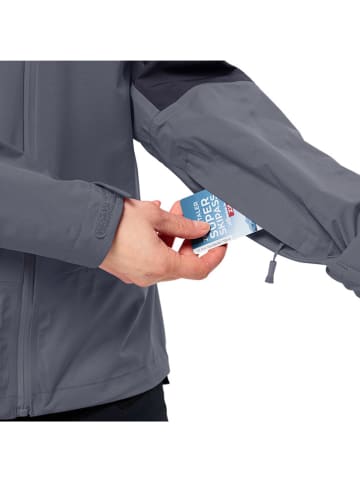 Jack Wolfskin Ski-/Snowboardjacke "Alpspitze Tour" in Anthrazit
