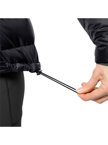Jack Wolfskin Daunenjacke "Nebelhorn" in Schwarz