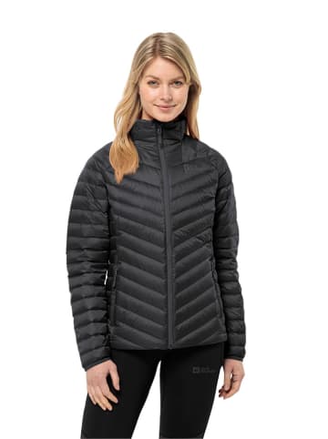 Jack Wolfskin Daunenjacke "Passamani" in Schwarz