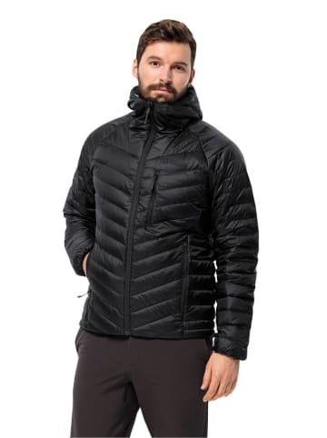 Jack Wolfskin Daunenjacke "Passamani" in Schwarz