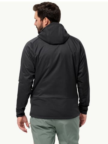 Jack Wolfskin Kurtka funkcyjna "Alpspitze" w kolorze czarnym