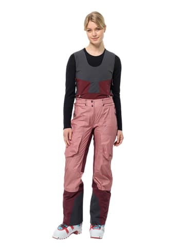 Jack Wolfskin Ski-/snowboardbroek "Alpsitze Air" lichtroze/bordeaux
