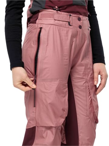 Jack Wolfskin Ski-/snowboardbroek "Alpsitze Air" lichtroze/bordeaux