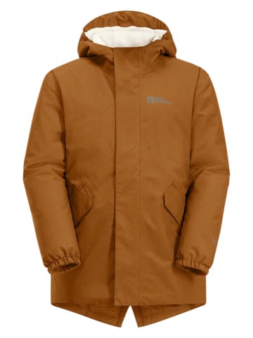 Jack Wolfskin Parka "Cosy Bear" in Hellbraun