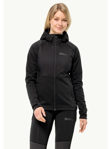 Jack Wolfskin Kurtka funkcyjna "Alpgrat Pro" w kolorze czarnym