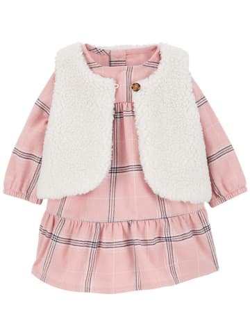 carter's 2tlg. Outfit in Rosa/ Weiß