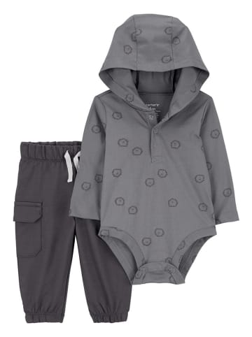 carter's 2tlg. Outfit in Grau