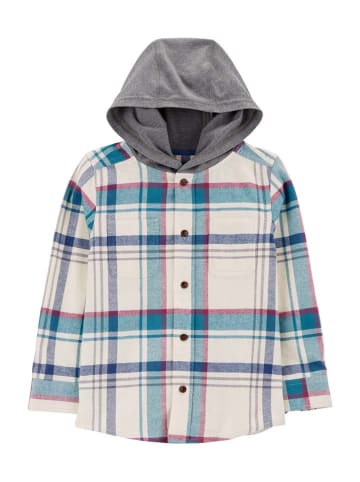 OshKosh Blousejas crème/blauw