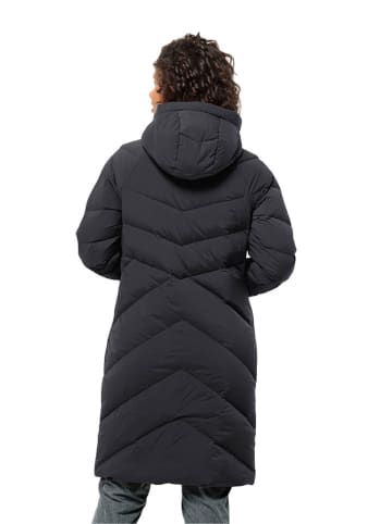 Jack Wolfskin Daunenmantel "Marienplatz" in Anthrazit