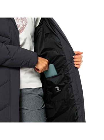 Jack Wolfskin Daunenmantel "Marienplatz" in Anthrazit
