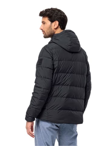 Jack Wolfskin Daunenjacke "Colonius" in Schwarz
