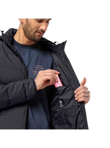 Jack Wolfskin Kurtka puchowa "Colonius" w kolorze czarnym
