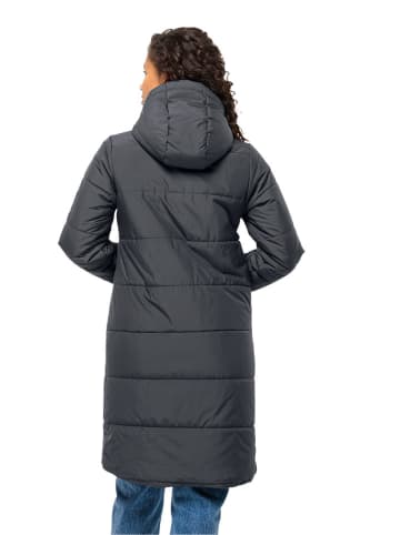 Jack Wolfskin Steppmantel "Deutzer" in Anthrazit