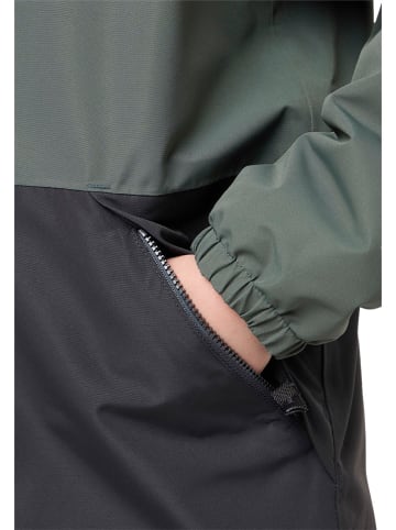 Jack Wolfskin Winterjacke "Snowy Days" in Grün/ Schwarz