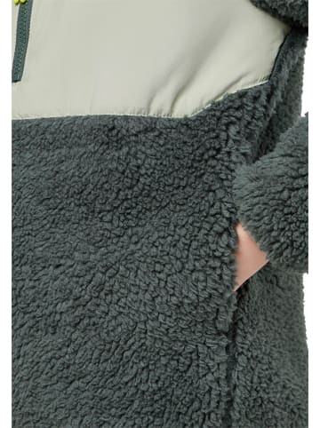 Jack Wolfskin Kurtka polarowa "Ice Curl" w kolorze zielonym