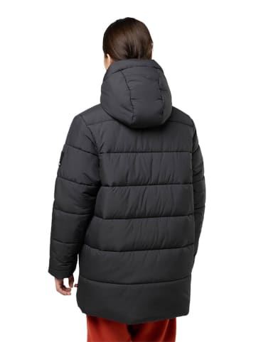Jack Wolfskin Steppmantel "Teen" in Schwarz
