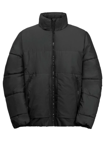 Jack Wolfskin Kurtka pikowana "Teen" w kolorze czarnym