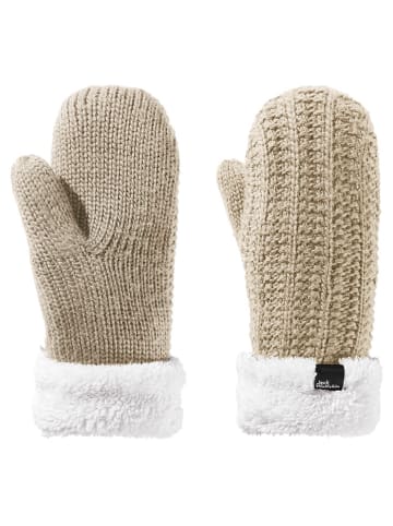 Jack Wolfskin Fäustlinge "Highloft" in Beige
