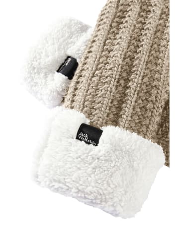 Jack Wolfskin Gebreide wanten "Highloft" beige
