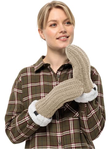 Jack Wolfskin Gebreide wanten "Highloft" beige
