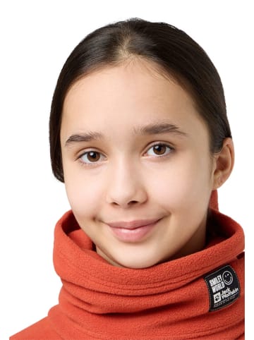 Jack Wolfskin Loop-Schal "Smileyworld" in Rot