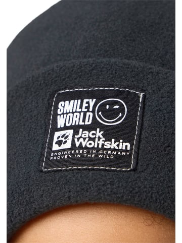 Jack Wolfskin Beanie "Smileyworld" in Schwarz