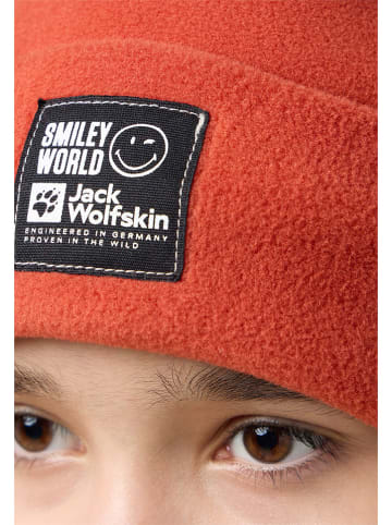 Jack Wolfskin Beanie "Smileyworld" rood