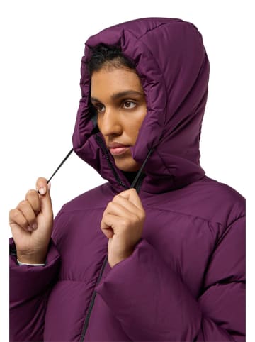 Jack Wolfskin Kurtka puchowa "Kirschallee" w kolorze fioletowym