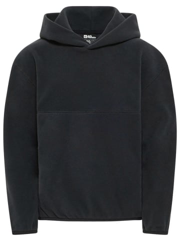 Jack Wolfskin Bluza polarowa "Smileyworld" w kolorze czarnym
