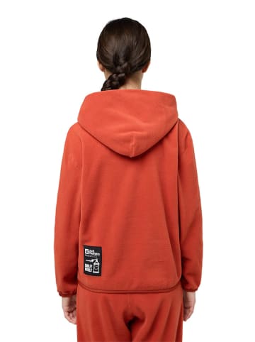 Jack Wolfskin Bluza polarowa "Smileyworld" w kolorze pomarańczowym