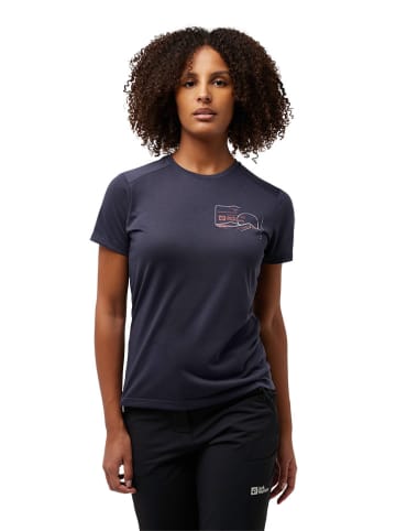 Jack Wolfskin Functioneel shirt "Vonnan" donkerblauw
