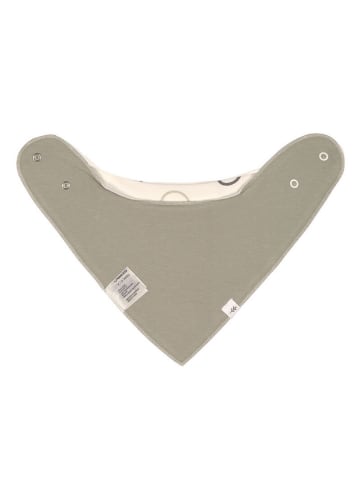 Lässig 2er-Set: Dreieckstücher "Bandana" in Creme/ Anthrazit