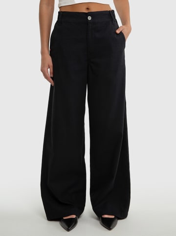 BIG STAR Stoffhose in Schwarz