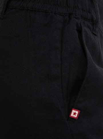 BIG STAR Stoffhose in Schwarz