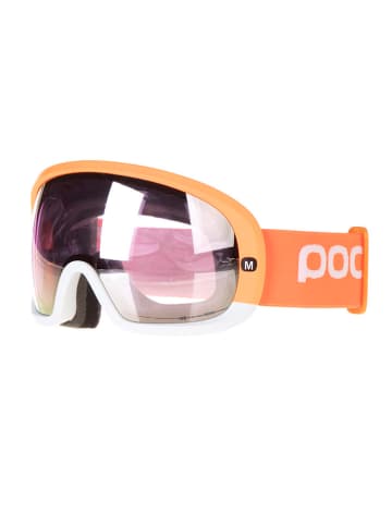 POC Ski- / Snowboardbrille "Fovea Mid Clarity" in Orange/ Weiß