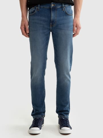 BIG STAR Dżinsy "Ronan" - Slim fit - w kolorze niebieskim